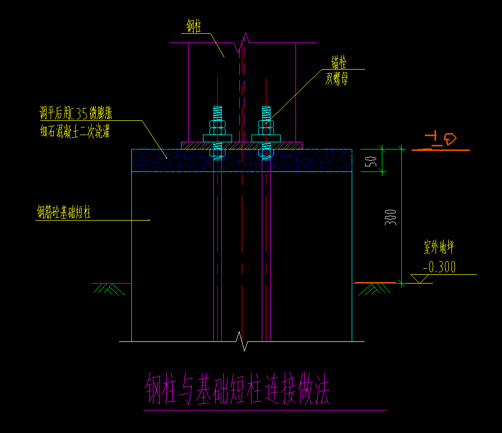 伸入