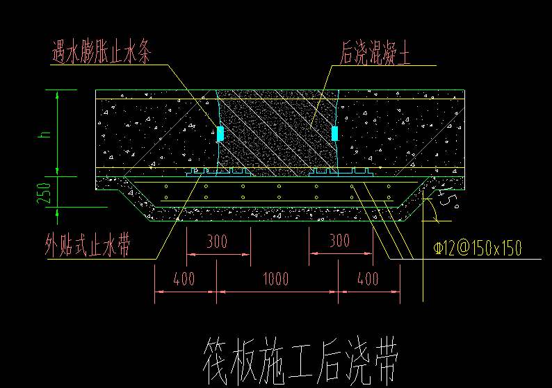 后浇带