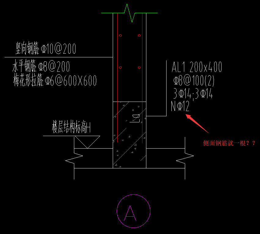 暗梁