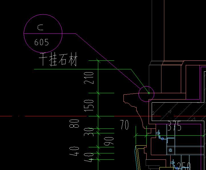 干挂石材面积的计算