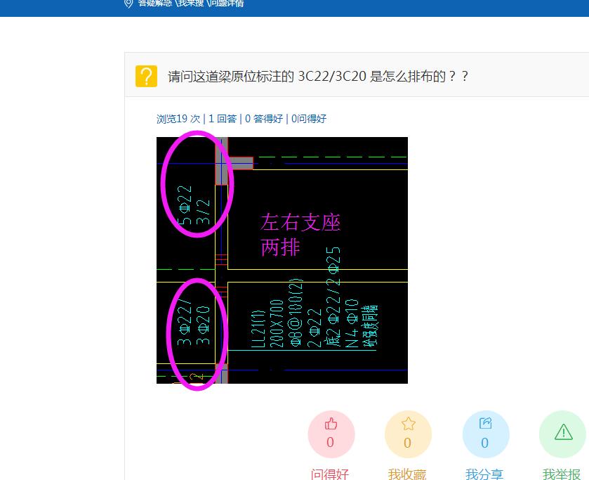 梁原位标注