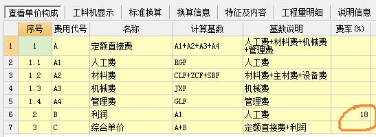 定额措施