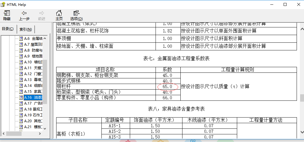 展开面积