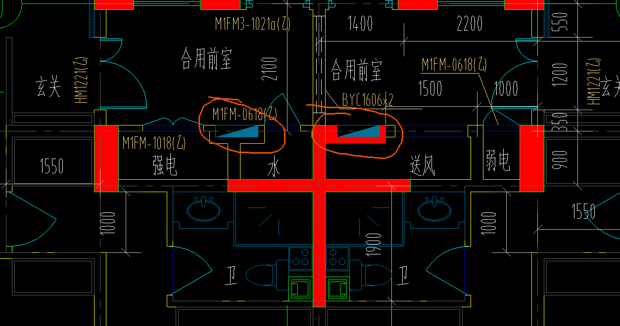 管道井 图纸