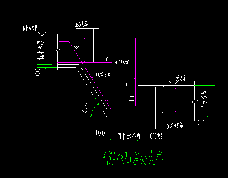 钢筋算量——电梯基坑挡土墙