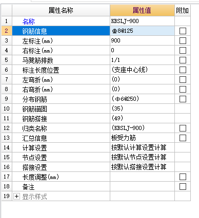 受力筋