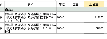 工程量
