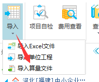 导入计价