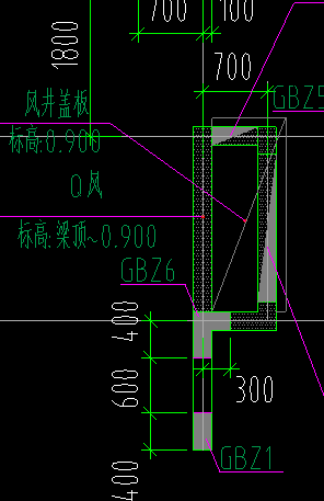 标高不同