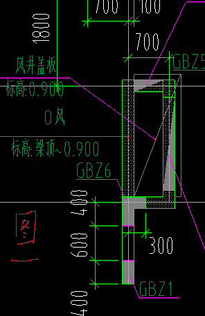 标高不同