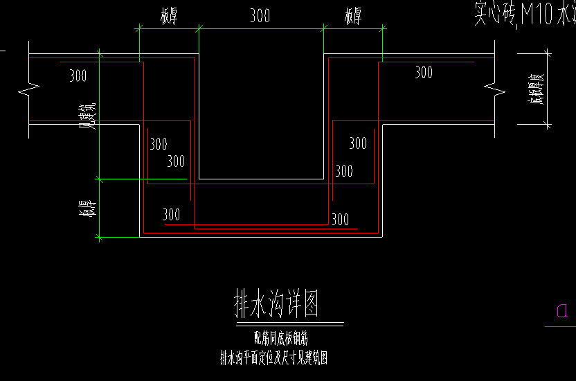 排水沟