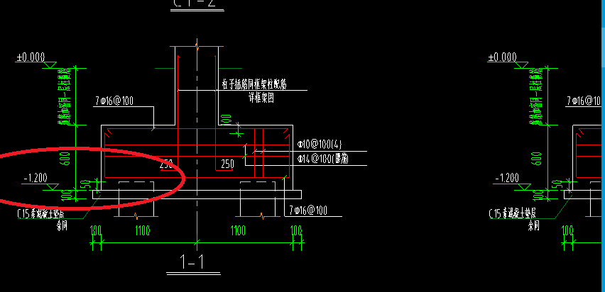 关于基础梁和承台基础的建模的几个问题请问老师如图