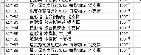 套定额