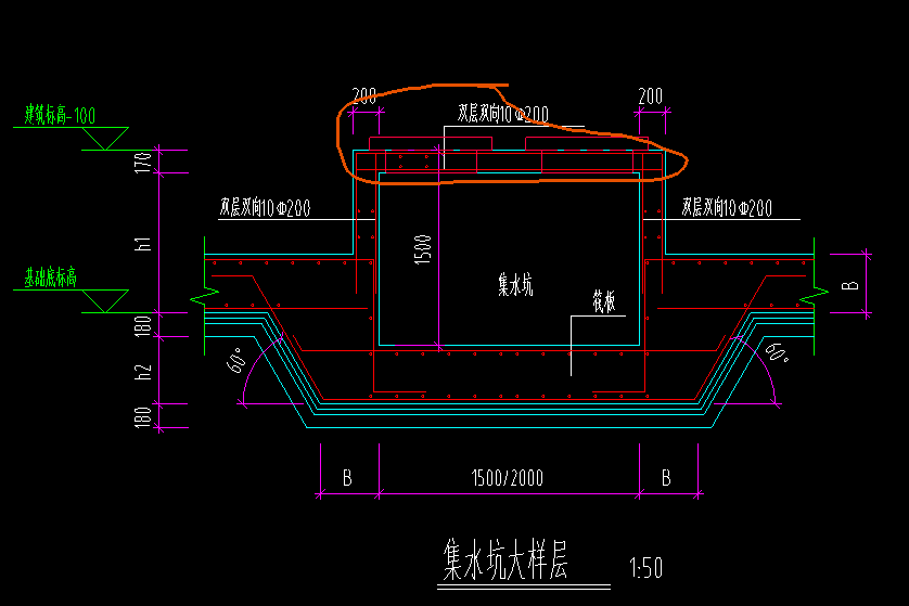 坑壁水平筋