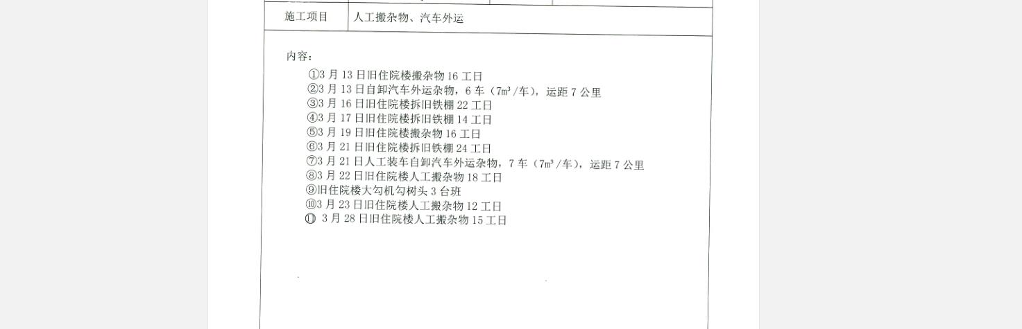 工日