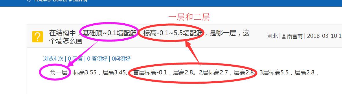 首层标高