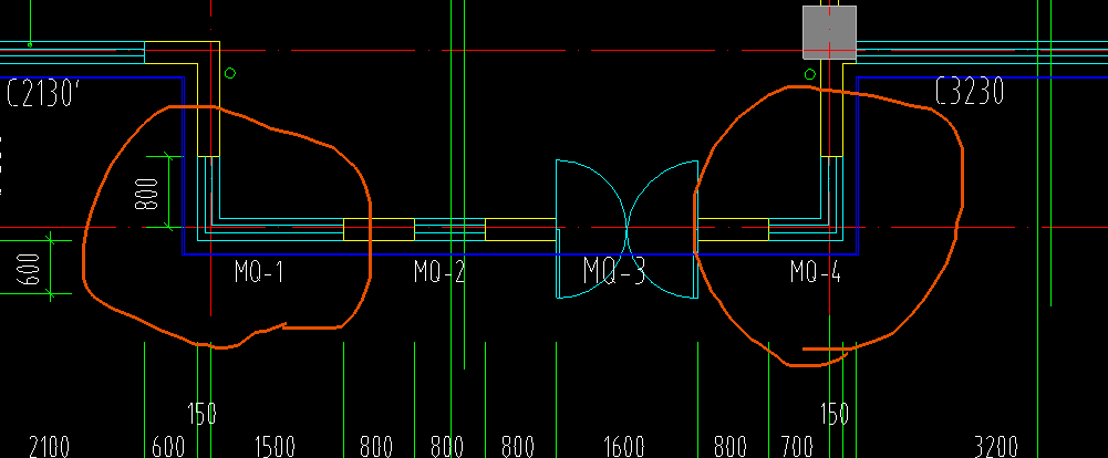 幕墙怎么画