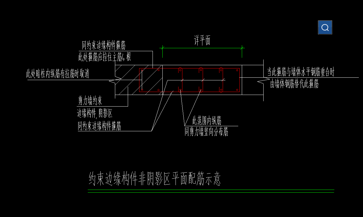 约束边缘构件