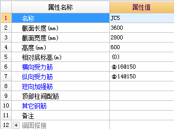 钢筋同柱