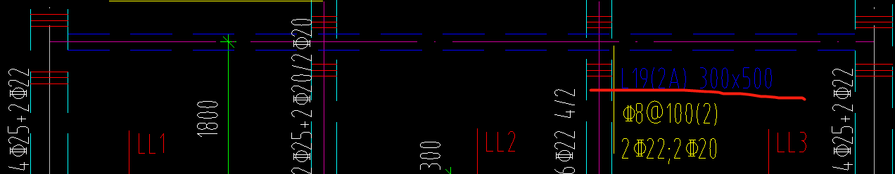 跨数