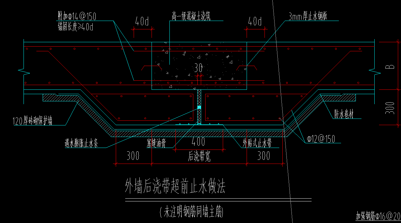 后澆帶
