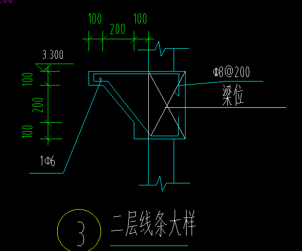 如图图上的线条钢筋怎么布置