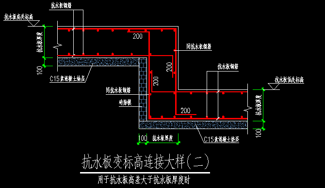 板标高