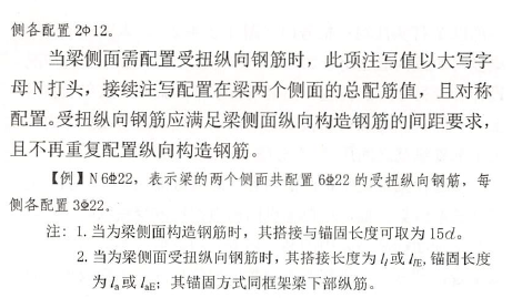 梁侧面