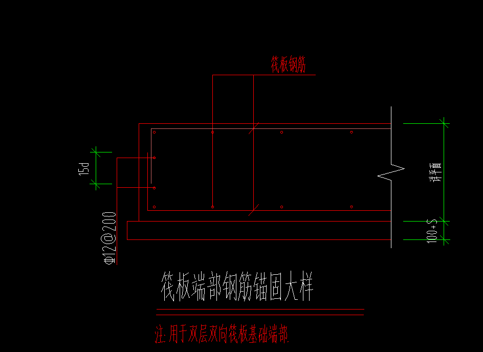 筏板基础