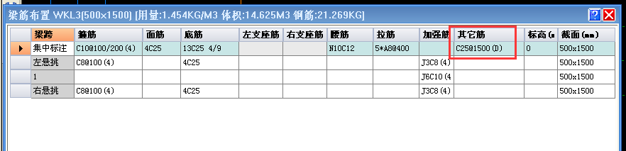 梁高