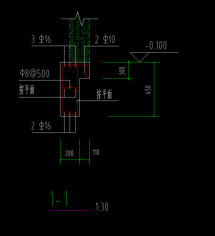 梁下