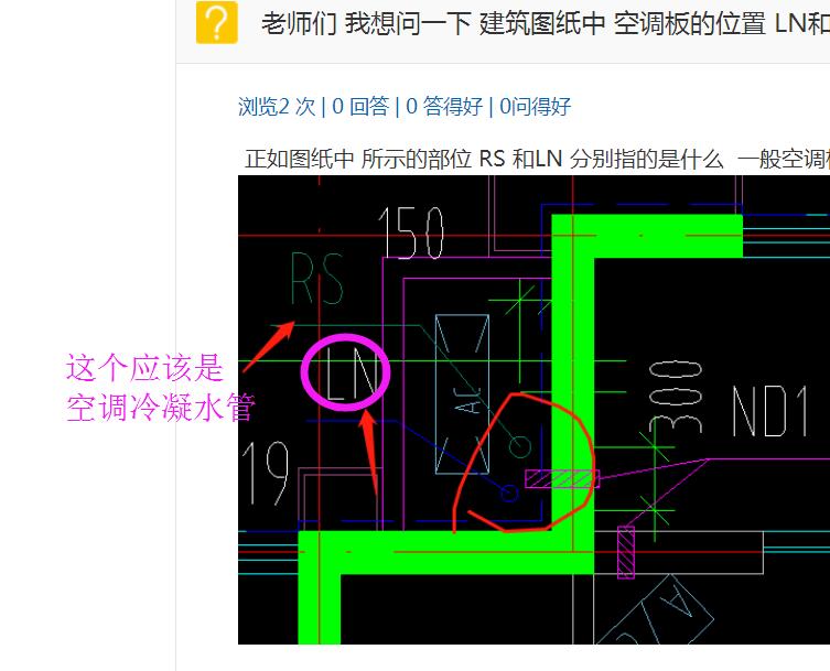 建筑图纸中