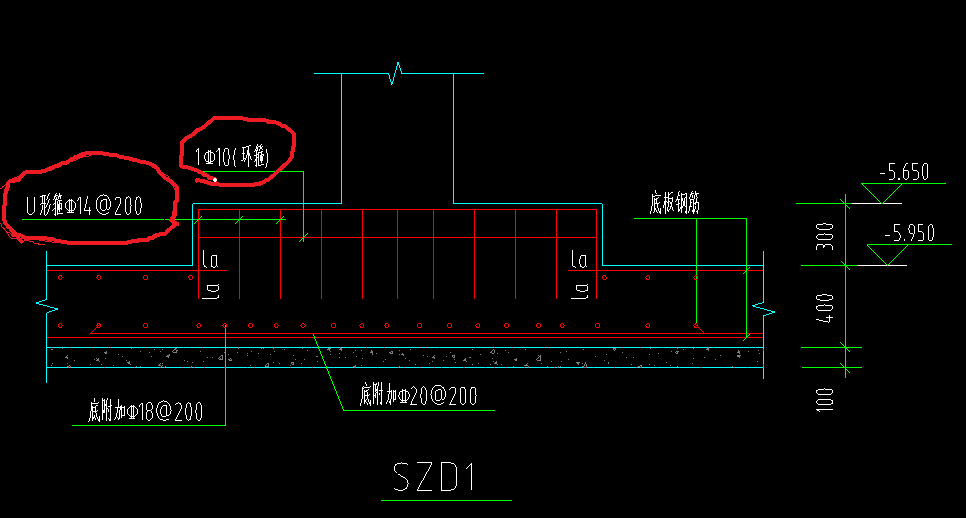 柱墩u形箍筋怎么绘制