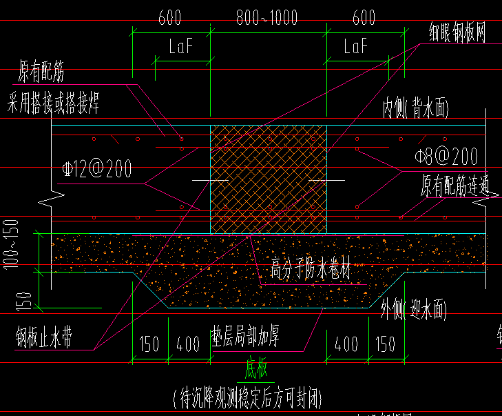 后澆帶