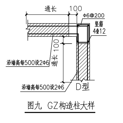 通长筋