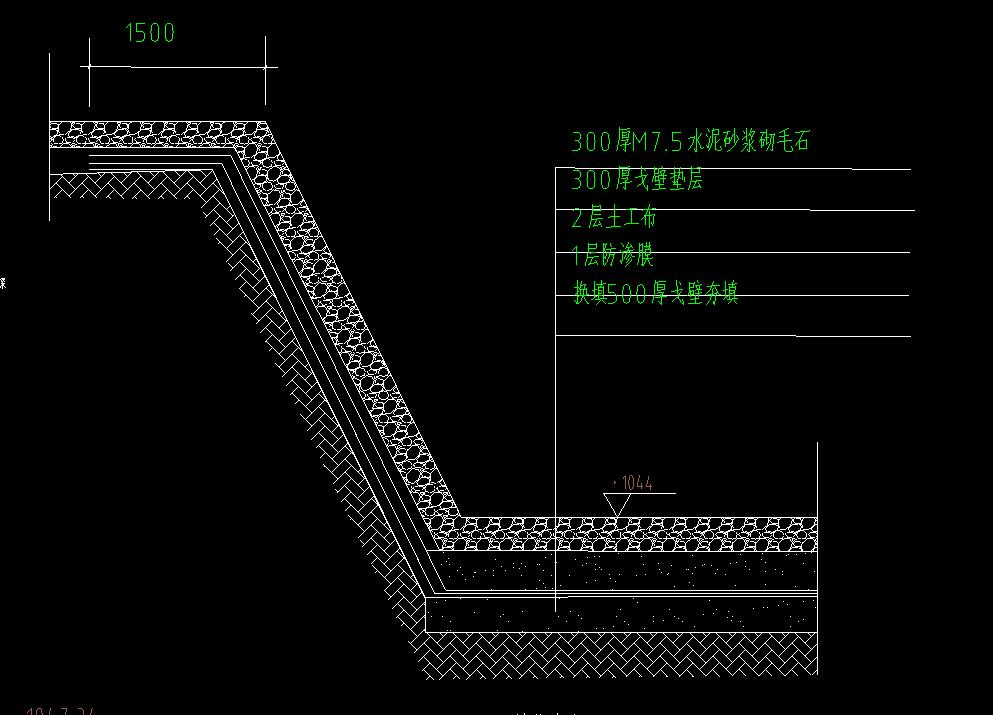 侧面