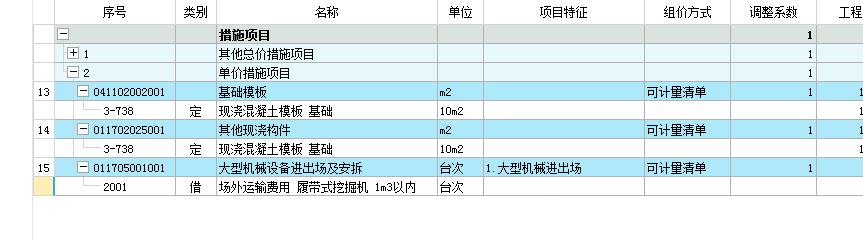 措施項(xiàng)