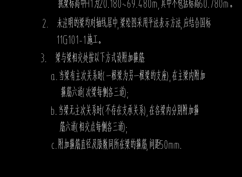 次梁