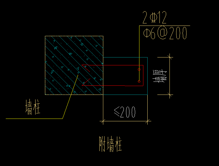 附墙柱