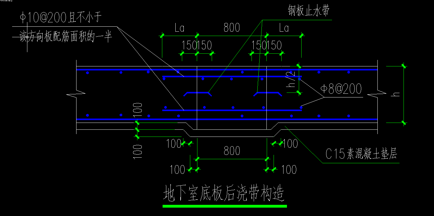 后浇带