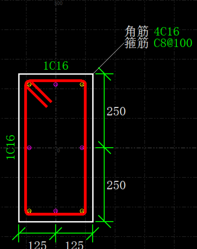 柱中