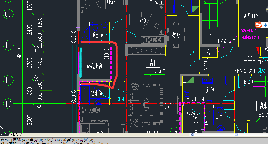 请问画竣工图时墙体保温如何布置