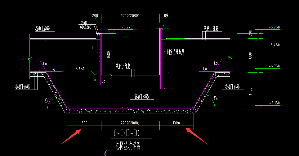 筏板变截面