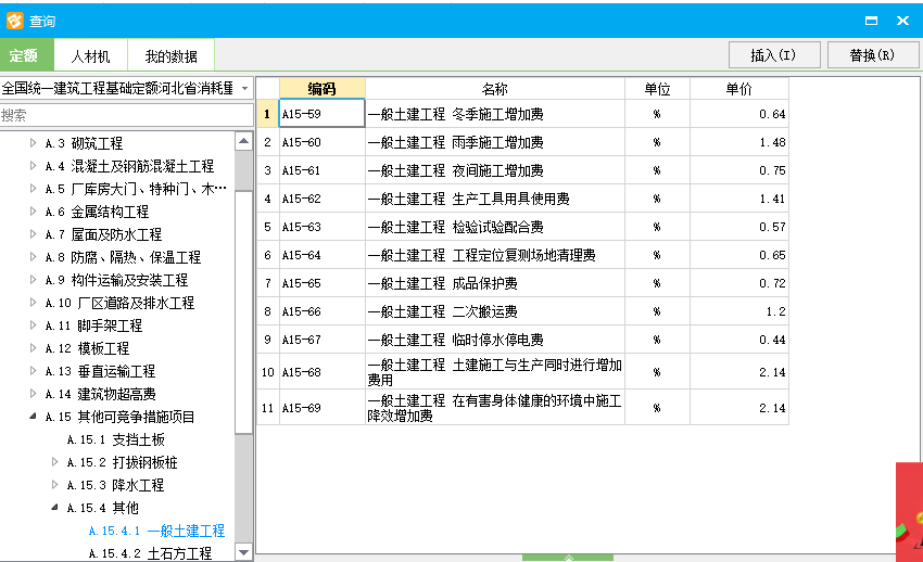 其他总价措施