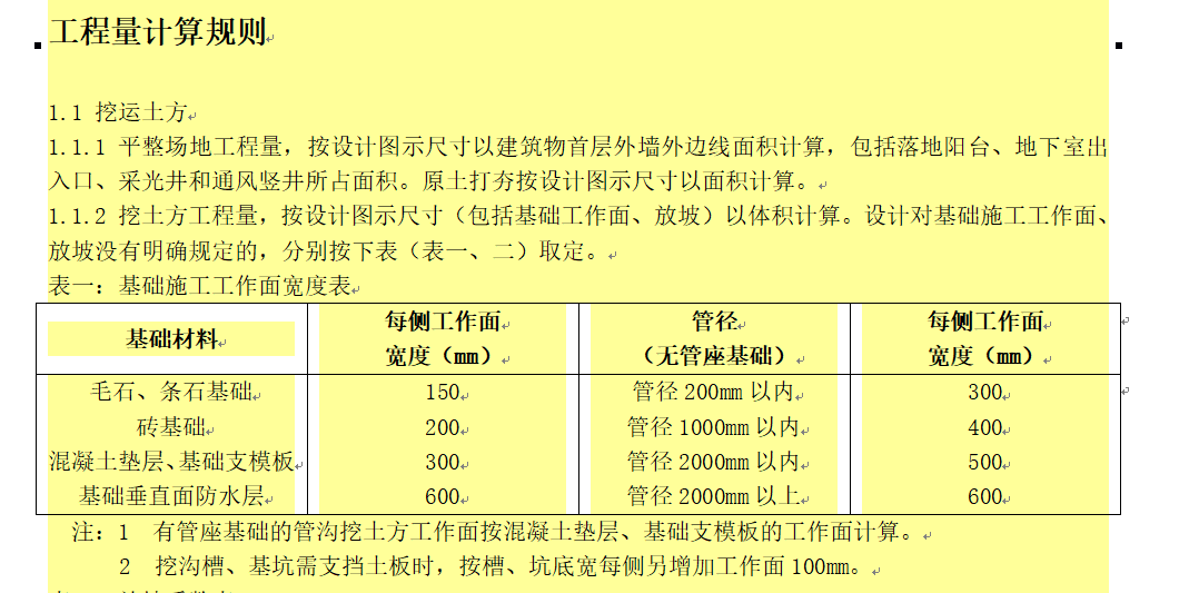 挖土方
