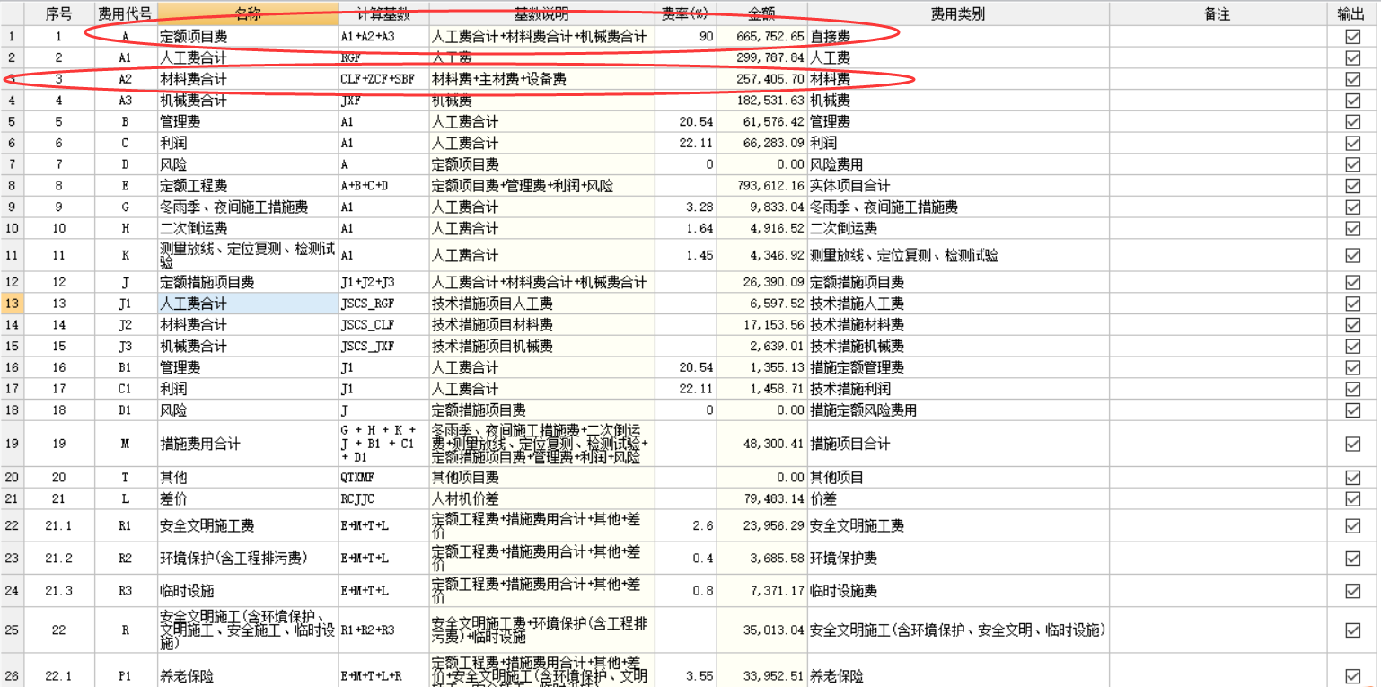 定额计价,基价下浮10%怎么记取。