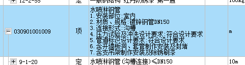 項目特征