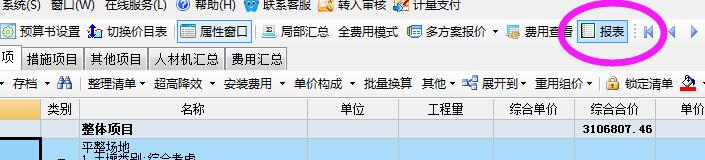 报表模板