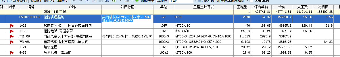 套定额