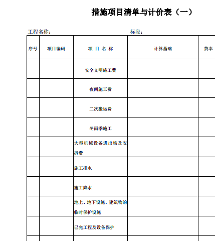 通用措施費